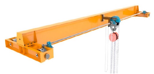 Кран ручной опорный однобалочный 1т