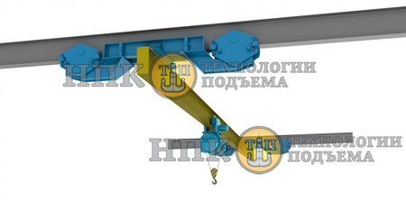 Кран однобалочный подвесной 2т