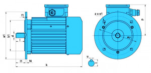 Электродвигатели серии АВЕ