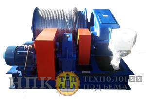 Лебедка электрическая тяговая ТЭЛ-15