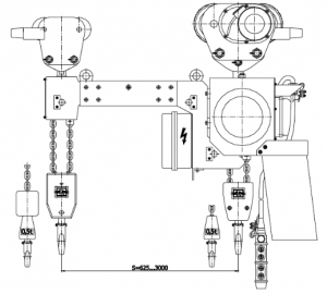 Цепной электротельфер ВDH