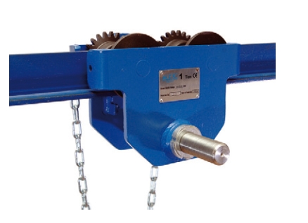 Каретка c цепным ручным приводом